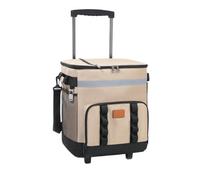 Leckof Sac isotherme léger et propre pour pique-nique, camping, plage, extérieur, pique-nique étanche avec roue