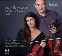 Leclair / Deuter / W - Sons for Two Violins Op.12 [New CD]