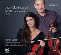 Leclair: Sonatas for Two Violins Op.12 by Florian Deuter, Monica Waisman (2015-01-13)