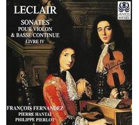 Leclair-Sonates pour violon & Basse continue-livre IV