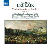 Leclair – Sonates pour violon, Livre 1 (n°5-8) – CD – NAXOS