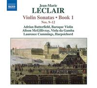 Leclair – Sonates pour violon Livre 1,9-12 – NAXOS
