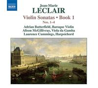 Leclair – Sonates pour violon, Livre I (1–4) – CD – NAXOS