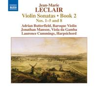 Leclair – Sonates pour violon – Livre 2 – NAXOS