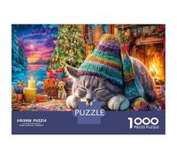 L'éclat Magique de l'arbre d'automne Puzzle 1000 Pièces pour Adultes Et Enfants ≥12 Ans Jeu Patience & Réflexion Divertissement Créatif Classiques Activité Familiale Parfaite 52x38cm/1000pcs