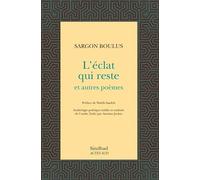 L'Éclat qui reste et autres poèmes