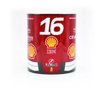 Leclerc #16 2025 Mug - Formule Racing - SF - Cars - One - Charles - Hamilton - Idées cadeaux - Tasse à café et à thé - 300 ml - Merch - Souvenir - Décoration de bureau - Fans amusants - Rouge Scuderia