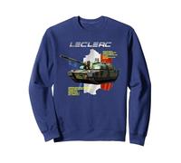 Leclerc, Notre Char Sweatshirt, Unisexe pour Adultes, Bleu Marine, M