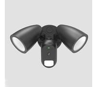 LeClubLED Projecteur LED 2x12W à Détecteur Diffuseur Transparent Avec Caméra de Surveillance