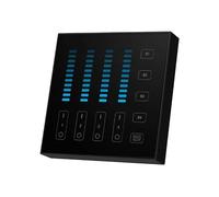 LeClubLED Télécommande Panneau 4 Zones Luminosité 2.4G RadioFréquence Sans Fil 30m Noire - CCT B5