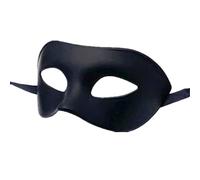 LECMACY Masque de bal masqué pour homme pour fête vénitienne, grecque, romaine, style mythologique grec, convient pour Halloween, Noël, Mardi Gras (noir)