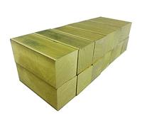 LecMy La poignée de Couteau Main matériel Laiton Lingot 50 30 10mm Bloc de Laiton for Bricolage Artisanat