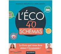 L'Éco en 40 schémas (2018) - Référence Anastasia Melachrinos (Auteur), Rémi Jeannin (Auteur)