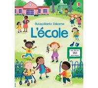 L'école - Autocollants Usborne - Holly Bathie - Usborne - broché - Document jeunesse