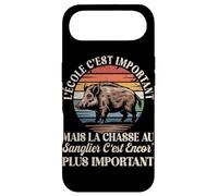 L'école C'est Important mais La Chasse Au Sanglier Est Mieux Coque pour iPhone Air