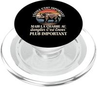 L'école C'est Important mais La Chasse Au Sanglier Est Mieux PopSockets PopGrip pour MagSafe