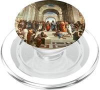 L'école d'Athènes par Raphael (1511) PopSockets PopGrip pour MagSafe