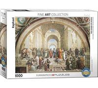 L'École D'Athènes Raphael Puzzle De 1000 Pièces Par Eurographics 680Mm X 480Mm