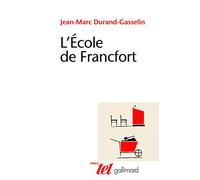 L'École de Francfort