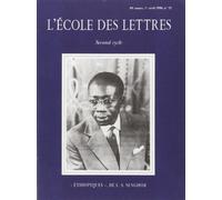 L'école des lettres : Ethiopiques