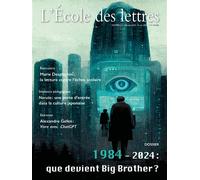 L'École des lettres n°2 - Décembre 2023 - Collectif - L'ecole Eds De - broché - Revue