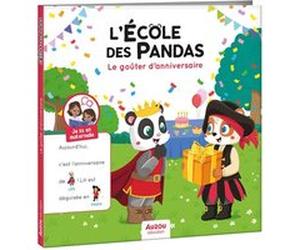 L'ecole des pandas - le gouter d'anniversaire Dominique Butet (Auteur), Déborah Mirabel (Auteur)
