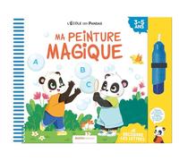 L'école des pandas - ma peinture magique - les lettres