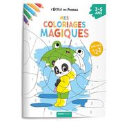 L'ecole des pandas - mes coloriages magiques - les chiffres - Dominique Butet - Auzou Éditions - cartonné - Scolaire / Universitaire