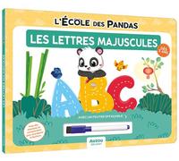 L'ecole des pandas - mes lettres majuscules + 1 feutre - Déborah Mirabel - Auzou Philippe Eds - cartonné - Scolaire / Universitaire