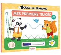 L'ecole des pandas - mes premiers traces + 1 feutre - Déborah Mirabel - Auzou Philippe Eds - cartonné - Scolaire / Universitaire