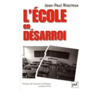 L'école En Désarroi