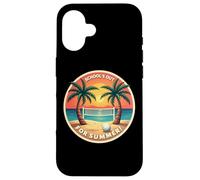 L'école est finie pour les professeurs d'été Beach Volley Vintage Coque pour iPhone 16