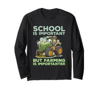 L'école est Importante mais l'agriculture est Importanter Manche Longue