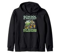 L'école est Importante mais l'agriculture est Importanter Sweat à Capuche