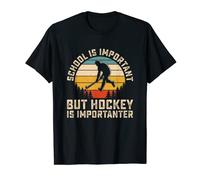 L'école est importante, mais le hockey est plus important que le hockey sur glace T-Shirt