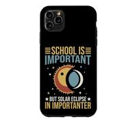 L'école est Importante mais l'importateur d'éclipses solaires Coque pour iPhone 11 Pro Max
