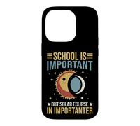 L'école est Importante mais l'importateur d'éclipses solaires Coque pour iPhone 14 Pro