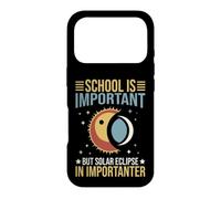 L'école est Importante mais l'importateur d'éclipses solaires Coque pour iPhone 17 Pro