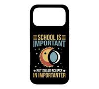 L'école est Importante mais l'importateur d'éclipses solaires Coque pour iPhone 17 Pro Max