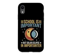 L'école est Importante mais l'importateur d'éclipses solaires Coque pour iPhone XR