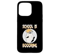 L'école fait la fête d'Halloween avec Funny Ghost Coque pour iPhone 15 Pro Max
