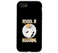 L'école fait la fête d'Halloween avec Funny Ghost Coque pour iPhone SE (2020) / 7 / 8
