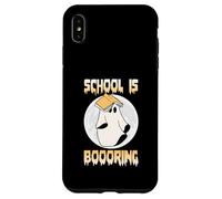L'école fait la fête d'Halloween avec Funny Ghost Coque pour iPhone XS Max