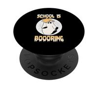 L'école fait la fête d'Halloween avec Funny Ghost PopSockets PopGrip Adhésif