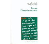 L'école, l'état des savoirs