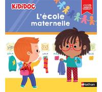 Kididoc – L'École maternelle – Livre 100% animé pop-up et tirettes – dès 3 ans – Nathan