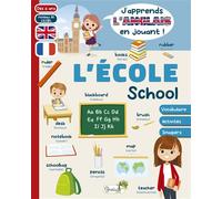 L'école / School Edition bilingue anglais-français - Myriam Herzog - Grenouille - broché - Scolaire / Universitaire