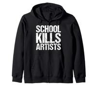 L'école Tue Les Artistes Sweat à Capuche