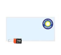 LECOM Panneau LED 120x60 6000K Blanc Froid Plafonnier LED Plat 12 mm Encastrable 6000 lm Eclairage Plafond (6000K sans cadre de montage)