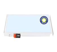 LECOM Plafonnier LED 120x60 4000/6000K Flux lumineux 6000 lm Panneau LED Blanc froid (6000K) avec cadre de montage
